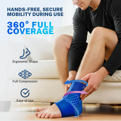NeuvaLabs Ankle Ice Pack Wrap